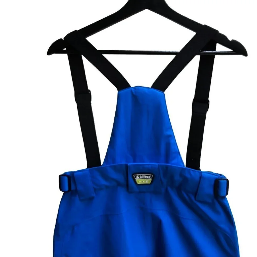 Killtec Level 3 Men's Ski Bib Pants Blue Waterproof & Windproof Size M
